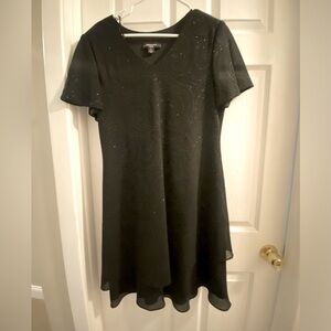 Black Dress with Glitter